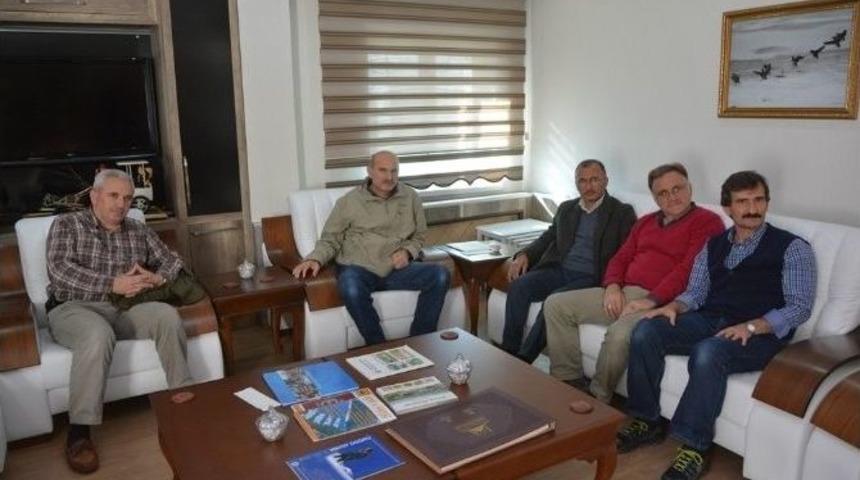 Karadeniz Teknik &Uuml;niversitesi &Ouml;ğretim &Uuml;yeleri Başkan K&ouml;ksoy&rsquo;u Ziyaret Etti