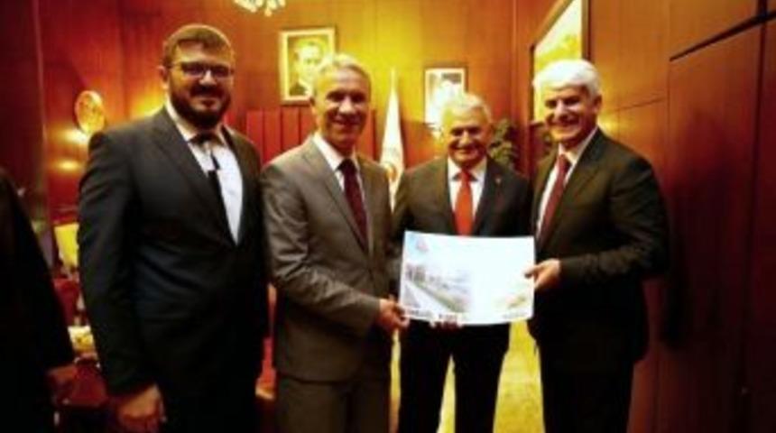 İneg&ouml;l Fuar Merkezi&rsquo;ne Başbakandan Destek