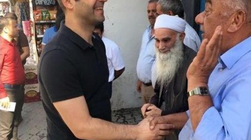 Kaymakam Ve Başkan Adanur Esnafı Ziyaret Etti