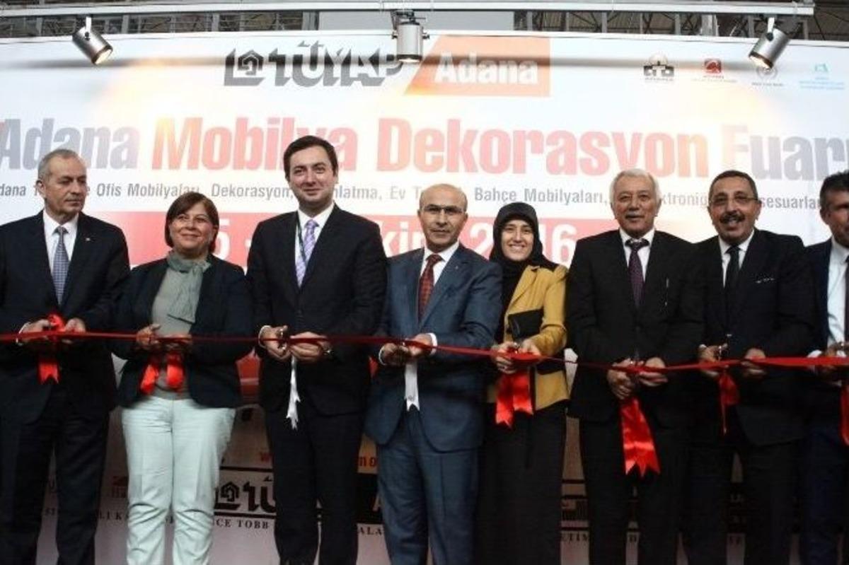 10. Adana Mobilya Ve Dekorasyon Fuarı A&ccedil;ıldı