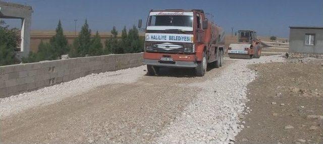 Haliliye Belediyesinden Yol Yapım Çalışması 1
