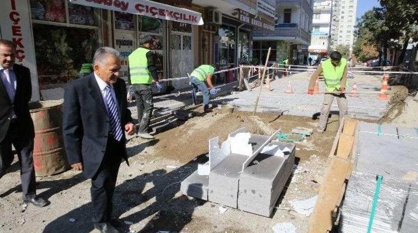 Yanıkoğlu Camisinde Restorasyon &Ccedil;alışması