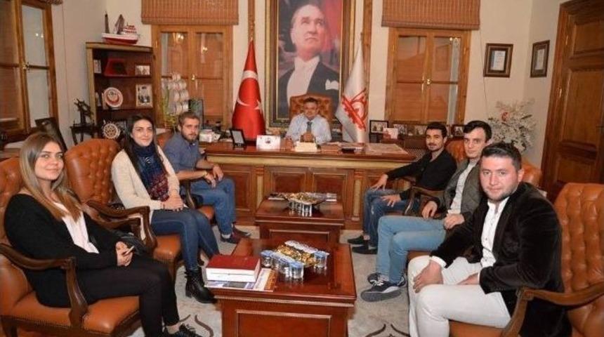 Ak Gen&ccedil;lerden Başkan Yağcı&rsquo;ya Ziyaret