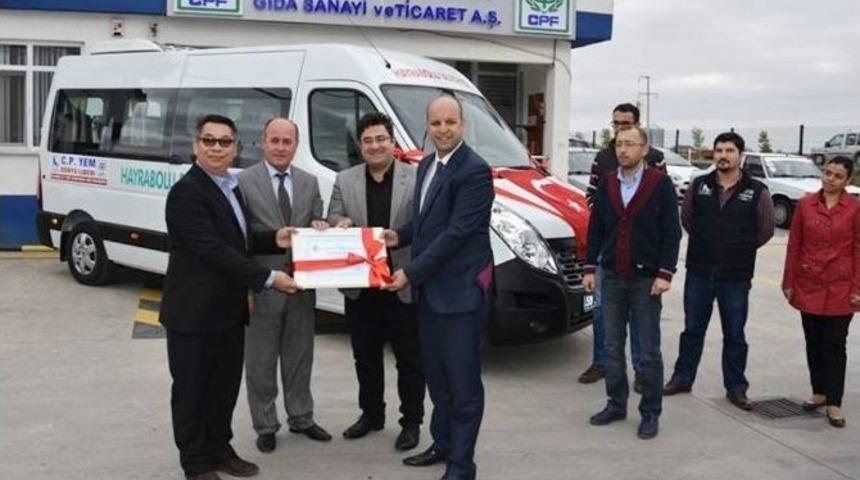 Hayrabolu Belediyesi&rsquo;ne Ara&ccedil; Hibesi