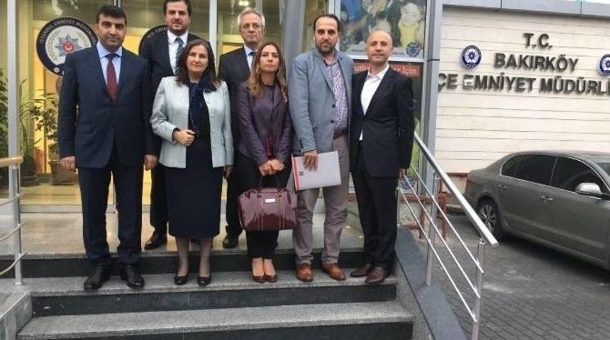 T&uuml;lay Kaynarca&rsquo;dan Bakırk&ouml;y Emniyet M&uuml;d&uuml;r&uuml; &Ccedil;etiner&rsquo;e Ziyaret