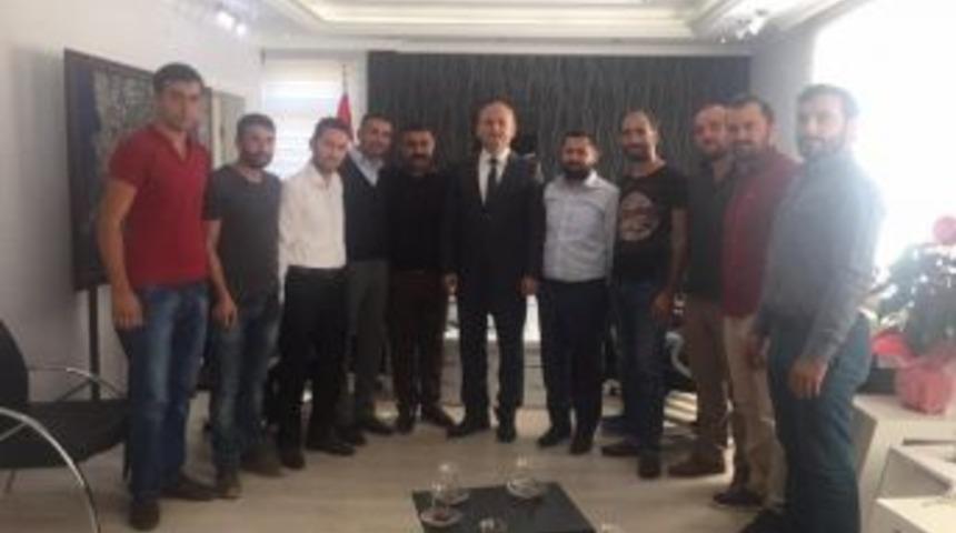 Gen&ccedil;lik Ve Spor Konfederasyonu İl&ccedil;e Başkanı Duran&rsquo;dan Kaymakam Y&ouml;nden&rsquo;e Ziyaret