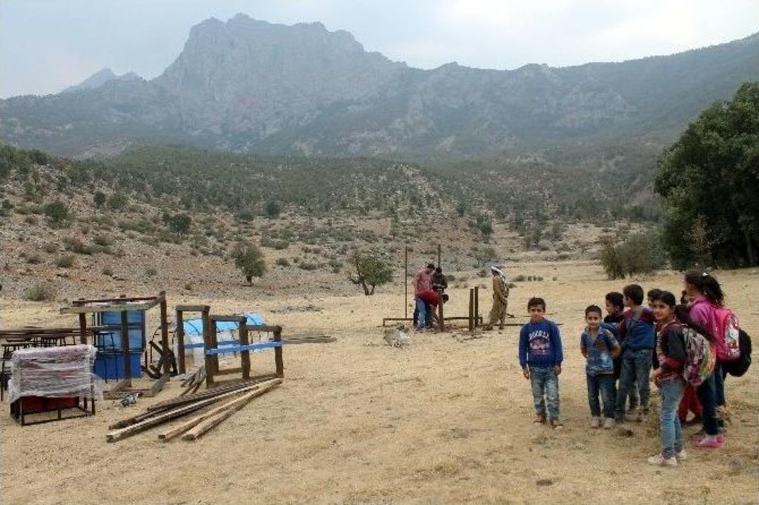 Irak Sınırında Ger&ccedil;ek Survivor Parkuru Kuruldu