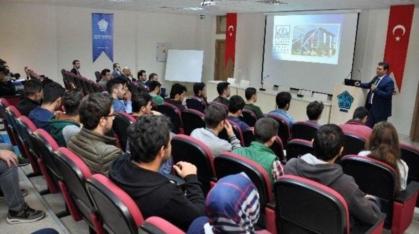 Konya Mmo Başkanı Duransoy Ne&uuml;&rsquo;de &Ouml;ğrencilerle Buluştu