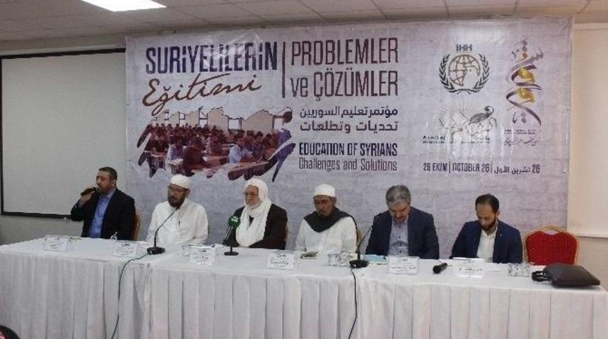 &rsquo;kurtarılmış Suriye&rsquo;de Eğitim: Problemler Ve &Ccedil;&ouml;z&uuml;mler&rsquo; Konulu Program D&uuml;zenlendi