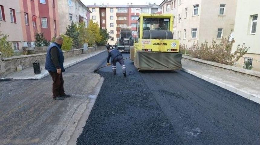 Yeşil Sokaklara Asfalt Yapılıyor