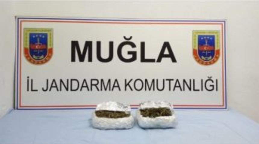 Fethiye&rsquo;de 380 Gram Esrar Yakalandı