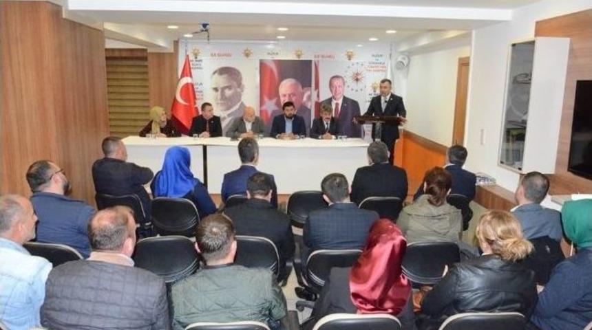 Ak Parti Merkez İl&ccedil;e Danışma Toplantısı Yapıldı