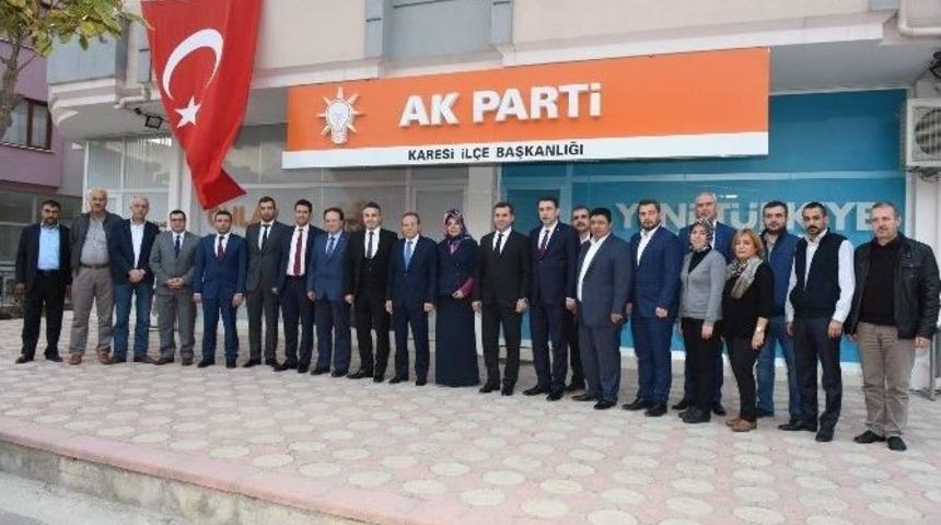 Başkan Uğur&rsquo;dan Ak Parti Teşkilatlarına Ziyaret