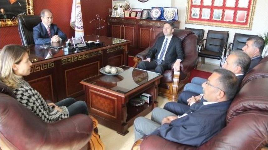Chp&rsquo;den Malatya Baro Başkanına Ziyaret