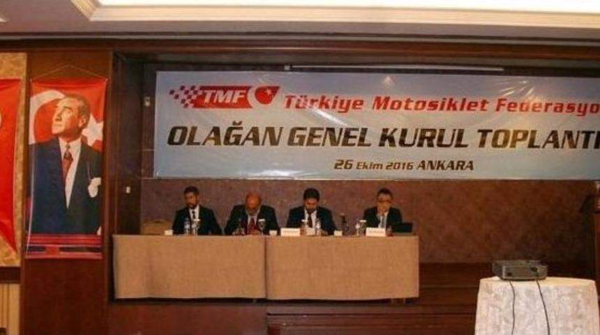 T&uuml;rkiye Motosiklet Federasyonunda Bekir Yunus U&ccedil;ar Tekrardan Başkan