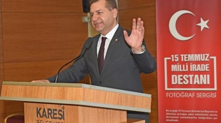 Karesi Belediye Başkanı Y&uuml;cel Yılmaz: