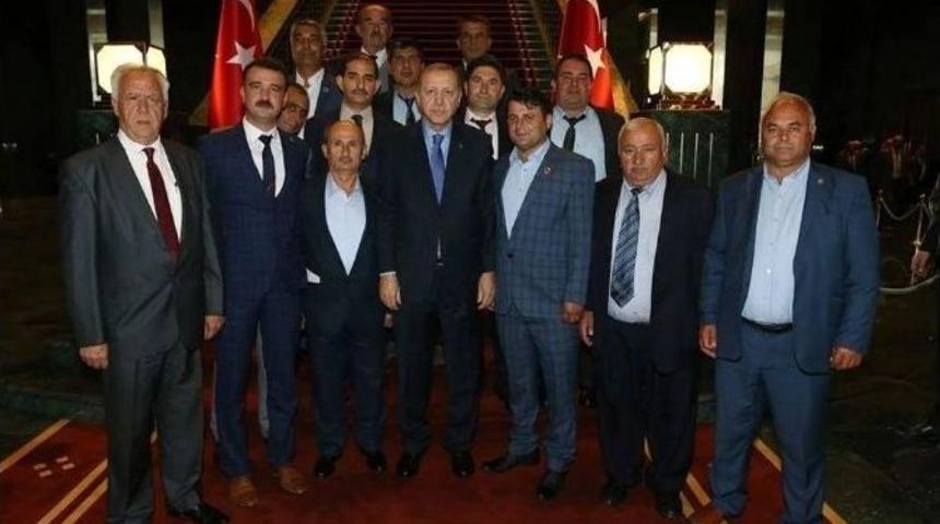 Muhtarlardan Cumhurbaşkanı Erdoğan&rsquo;a Teşekk&uuml;r