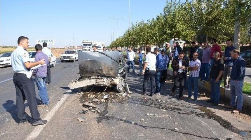 Şanlıurfa&rsquo;da Trafik Kazası: 1 Yaralı