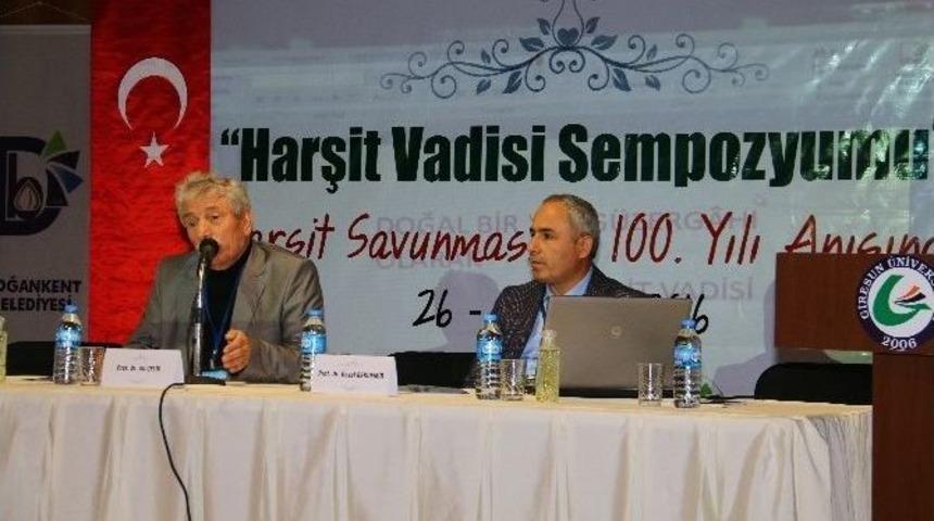 "karadeniz&rsquo;in &Ccedil;anakkale&rsquo;si" Harşit Savunması Sempozyumu Başladı