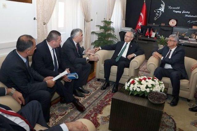 Gmis Yönetim Kurulu, Kılıçdaroğlu’nu Ziyaret Etti