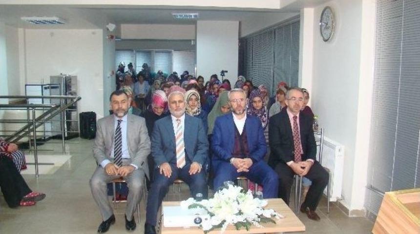 İl M&uuml;ft&uuml;s&uuml; Şahin G&uuml;ven &rsquo;iman Ve Tevhid&rsquo; Konulu Konferans Verdi