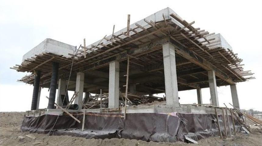 Başkan To&ccedil;oğlu Hakemlere Tahsis Edilecek Binada İncelemede Bulundu