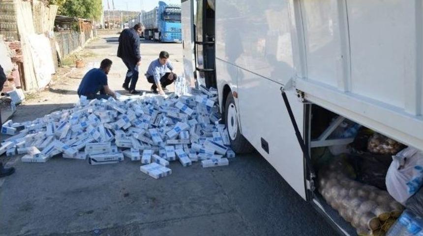 Manisa&rsquo;da Sigara Ka&ccedil;ak&ccedil;ıları Tutuklandı