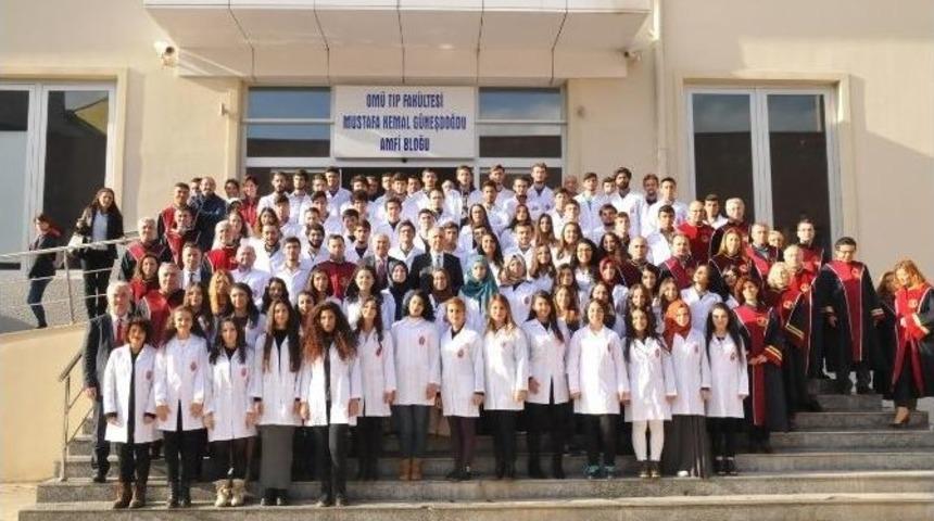 Veteriner Hekim Adayları Beyaz &Ouml;nl&uuml;k Giydi