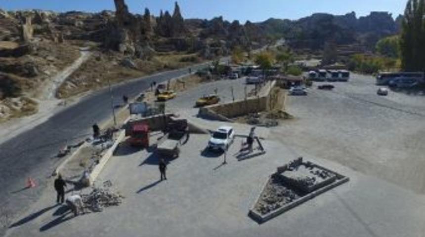 M&uuml;ze Otopark Girişi Tamamlanıyor