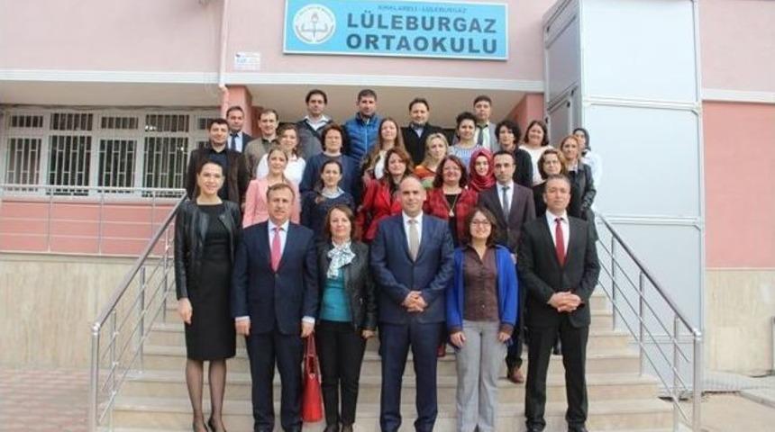 Kırklareli İl Milli Eğitim M&uuml;d&uuml;r&uuml; Aşım&rsquo;dan Okul Ziyaretleri