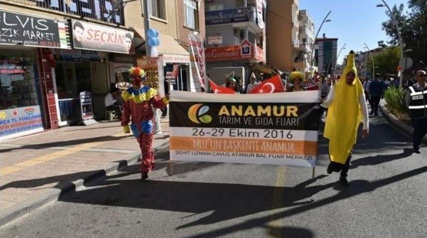 Anamur 3. Tarım Ve Gıda Fuarı Başladı