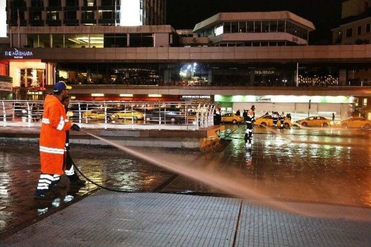 758 Personel İstanbul’u 24 Saat Temizliyor G3