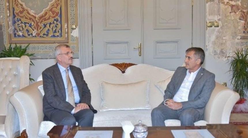 Şenol G&uuml;neş, Cevdet Erd&ouml;l&rsquo;&uuml; Ziyaret Etti