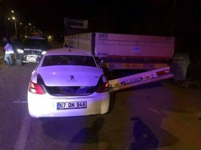 8 Ay Önce Evlenen Çifti Trafik Kazası Ayırdı