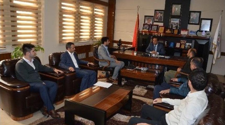 Başkan Toltar, Makina M&uuml;hendisler Odası Y&ouml;netimini Ağırladı