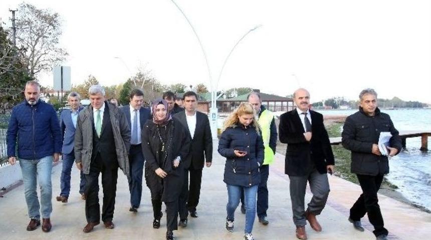 Başkan Karaosmanoğlu, Derek&ouml;y Sahilinde İnceleme Yaptı