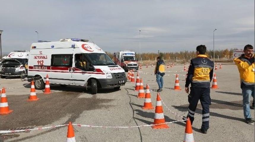Erzurum&rsquo;da Ambulans Şof&ouml;rlerine Aste Eğitimi Verildi