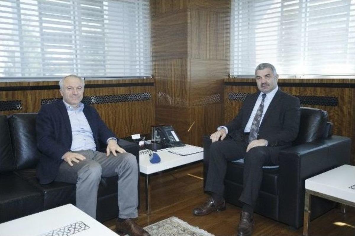 Başkan &Ccedil;elik Kurum Y&ouml;neticilerinin Taleplerini Dinledi