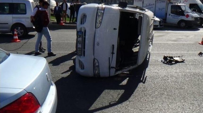 Malatya&rsquo;da Kaza:1 Yaralı