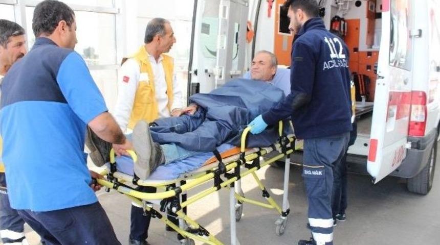 Ağa&ccedil; Budarken Kolunu Kesti