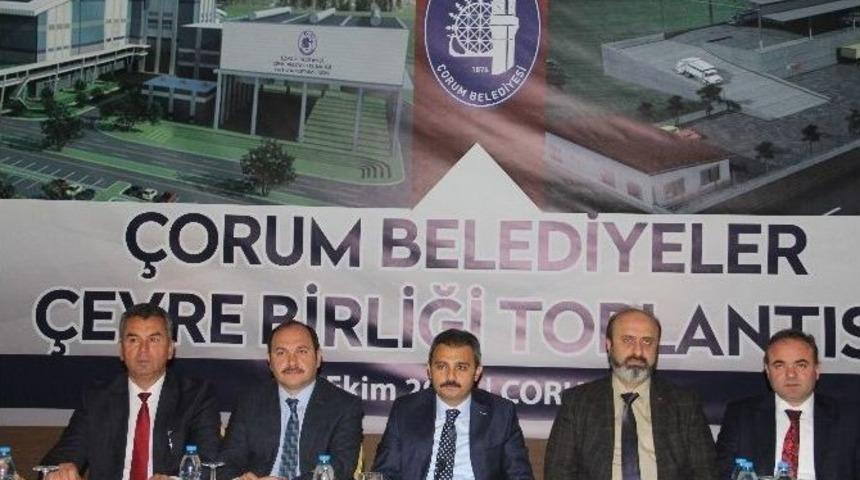 &Ccedil;orum Belediyeler &Ccedil;evre Birliği&rsquo;nin Meclis Toplantısı Yapıldı