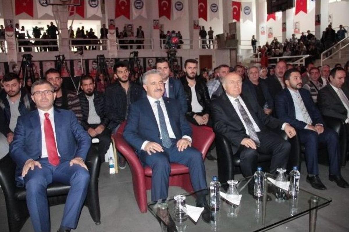 Ulaştırma Bakanı Arslan &lsquo;15 Temmuz Darbe Girişimi Ve Şehitleri Anma Programı&rsquo;na Katıldı