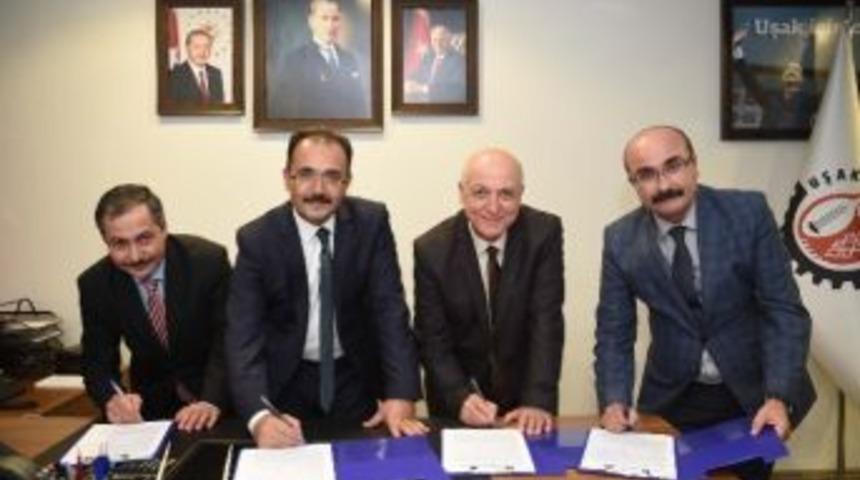 Uşak Belediyesi İle Tapu Ve Kadastro M&uuml;d&uuml;rl&uuml;ğ&uuml; Arasında Anlaşma Yapıldı