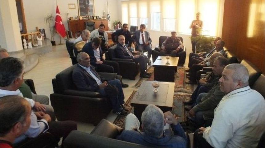 Romanlardan Başkan Atabay&rsquo;a Ziyaret