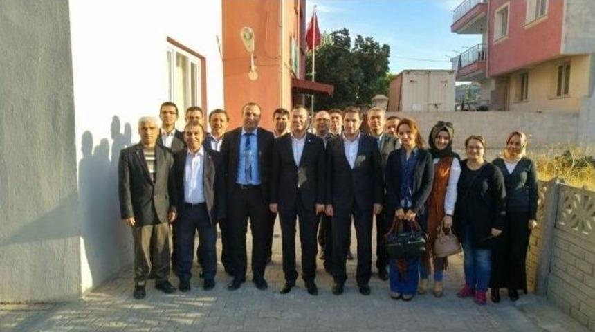 Eğitim-bir-sen İl&ccedil;e Ziyaretlerine Devam Ediyor