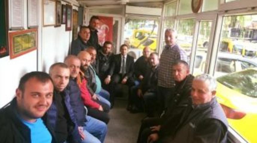 Karaduman Taksicilerin Sorunlarını Dinledi