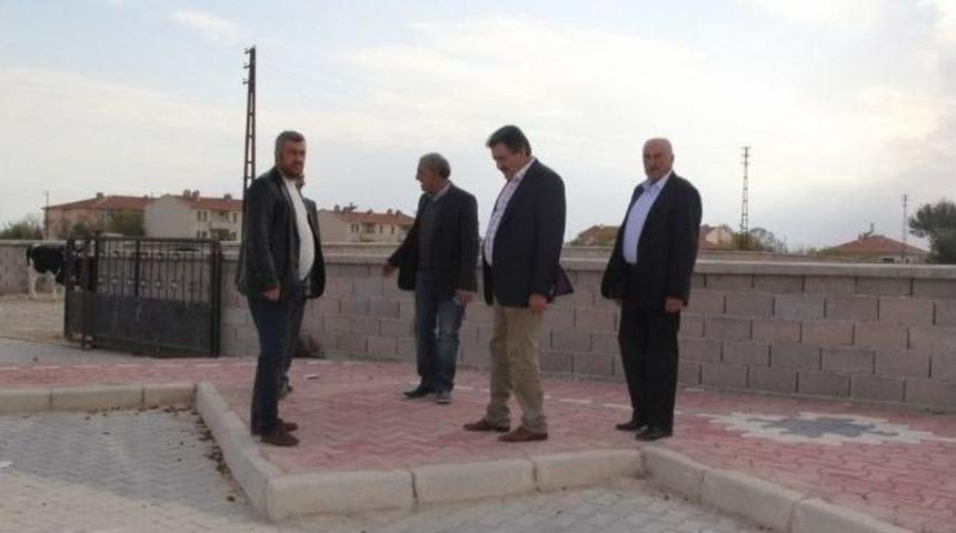 Başkan Kale, &Ccedil;alışmaları Yerindi İnceledi