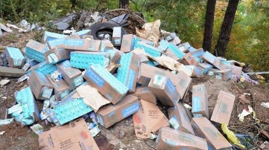 (&ouml;zel Haber) Bozuk S&uuml;tleri Ormana Attılar