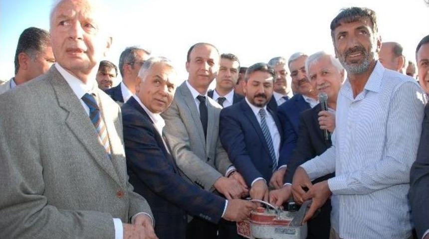 Kahta İ&ccedil;me Suyu Arıtma Tesisinin Temeli T&ouml;renle Atıldı