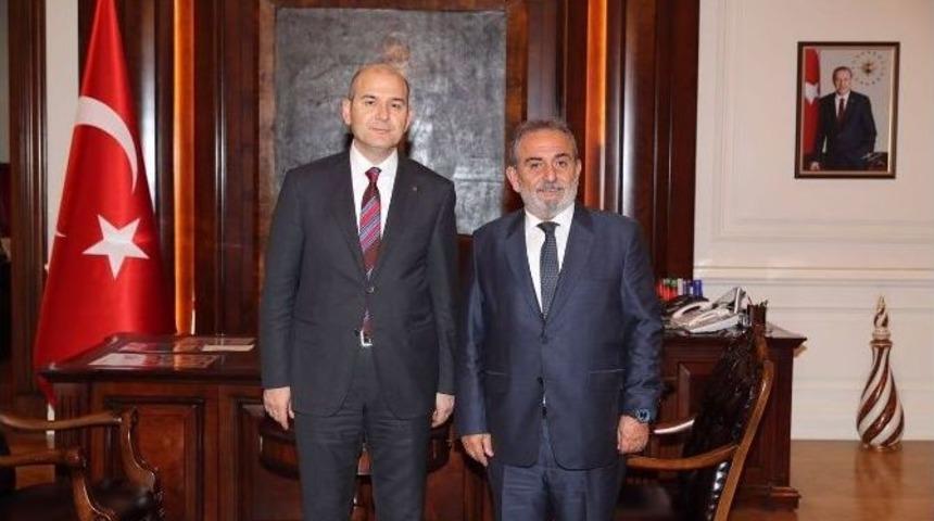 Kas-der&rsquo;den Bakan Soylu&rsquo;ya Ziyaret